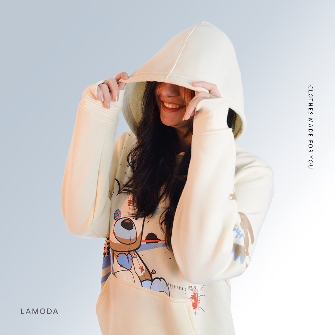 LaModa Ladies Oversized Hoodie