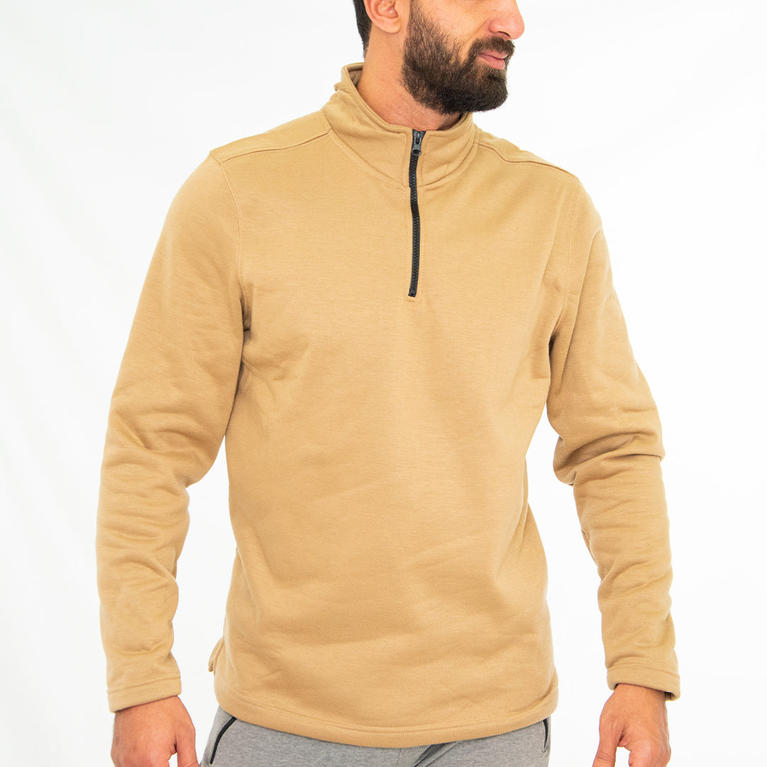 half zipper sweatshirt