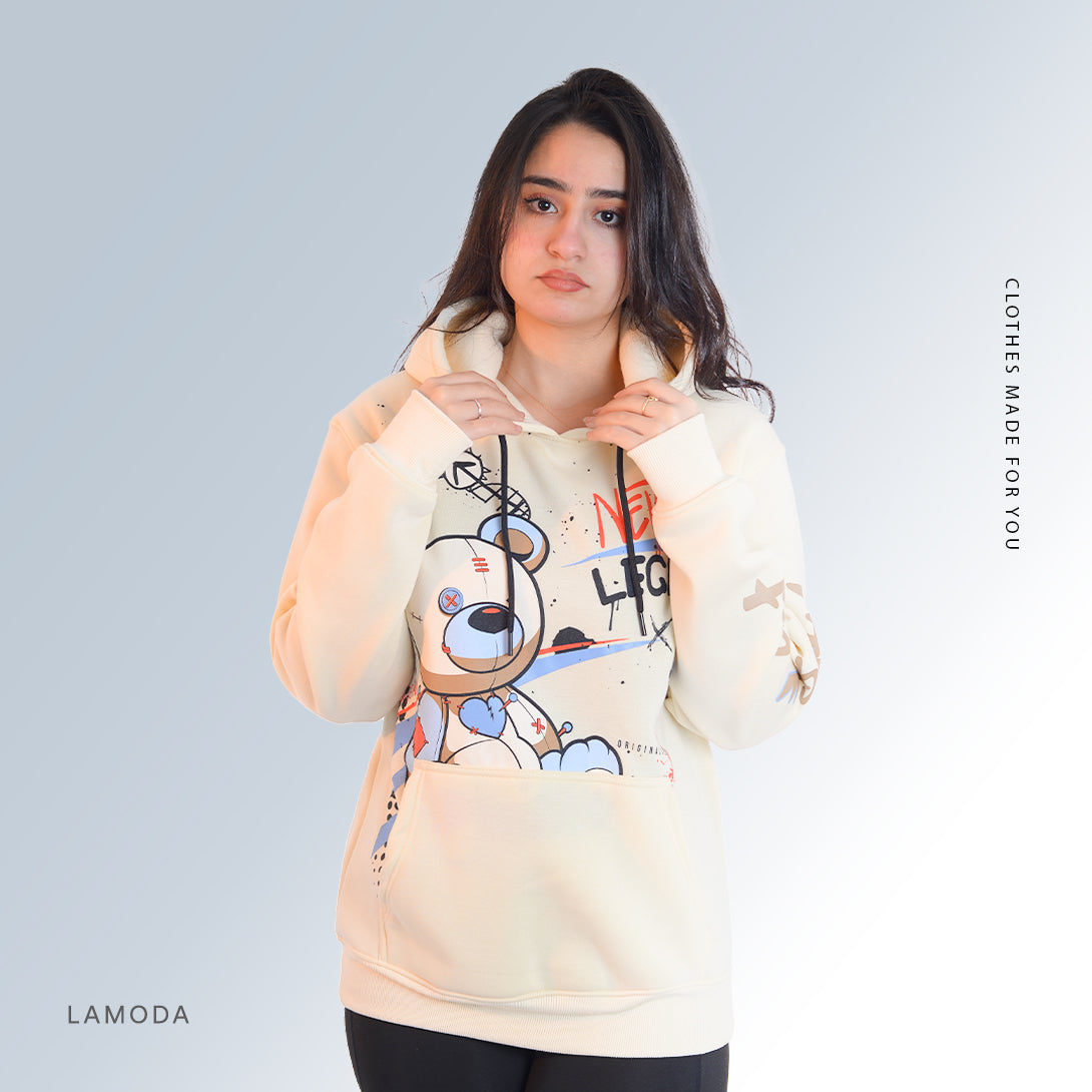 LaModa Ladies Oversized Hoodie